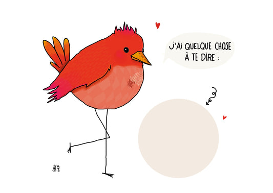 Carte à personnaliser : vous notez le mots important dans le cercle et y collez ensuite le sticker. Le destinataire n'aura plus qu'à gratter le rond pour découvrir le mot.