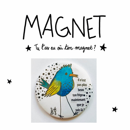 Magnets uniques de créateur. aimant pour frigo, personnalisé ou non, magnet humoristique